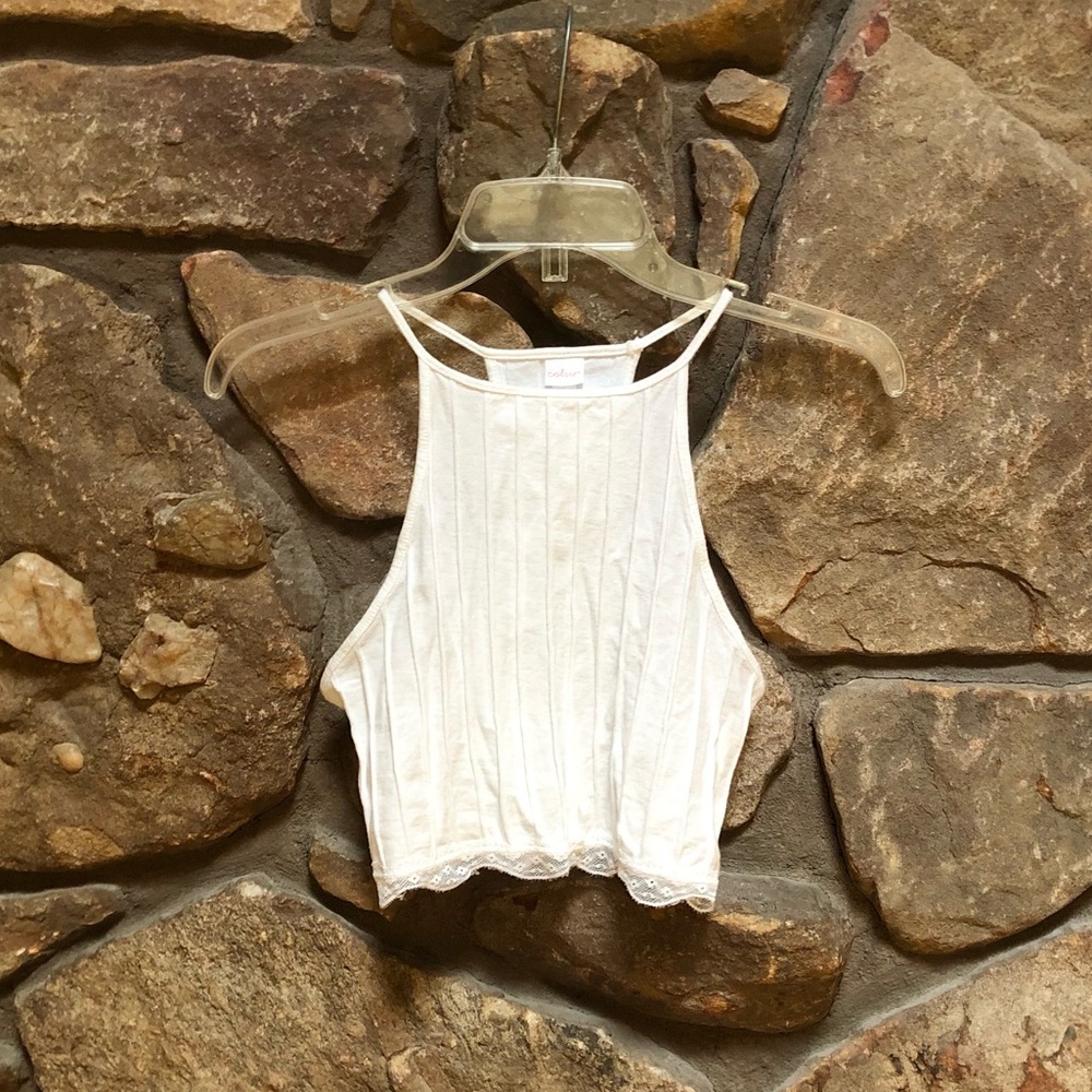 Colsie halter crop top